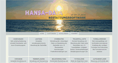 Desktop Screenshot of hd-bestattungssoftware.de